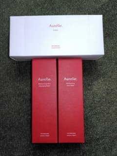 Aurelie クレンジングウォーター 洗顔料 コットン セット - メルカリ