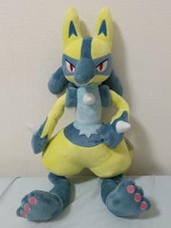 ポケットモンスター めちゃもふぐっとぬいぐるみ～黄色いルカリオ～の