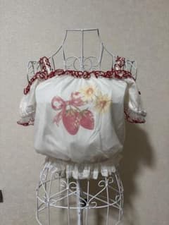 LIZ LISA いちご柄 オフショル トップスのサムネイル