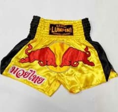 신품 새틴 08 LUMPINI 복싱 팬츠 사이즈 선택 황 적소