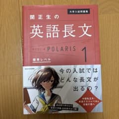 大学入試問題集 関正生の英語長文ポラリス[1 標準レベル]のサムネイル
