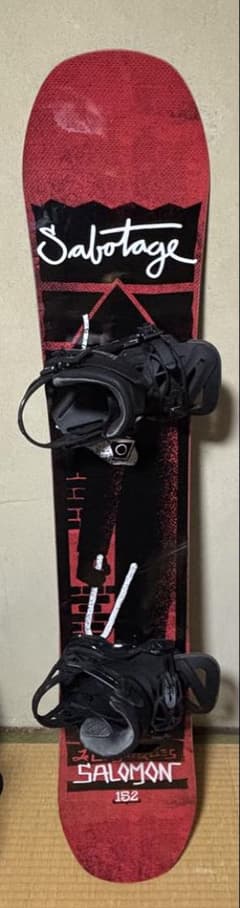 サロモン サボタージュ スノーボード152cmスノーボードブーツ26cm 