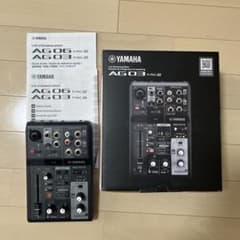 YAMAHA AG03 MK2 ライブストリーミングミキサー 本体のサムネイル