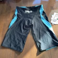 arena 競泳水着 メンズ Oサイズ ブラック ブルー