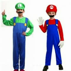 ハロウィン衣装マリオ仮装子供用Ｌサイズのサムネイル