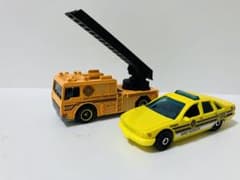 値下げ★ 消防車両　ミニカーセット♪