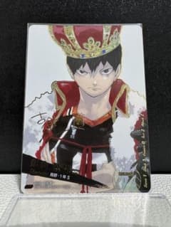 ハイキュー!! バボカ!! 影山飛雄 極P シリアル サイン - メルカリ