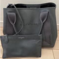 バレンシアガ　ネイビー カバス S グレー　BALENCIAGAのサムネイル