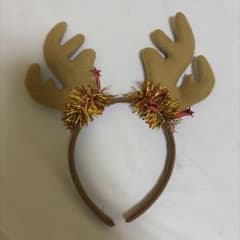 トナカイ カチューシャ クリスマス コスプレのサムネイル