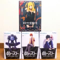 DEATH NOTE 피규어 4종 세트 ぬどる 스토퍼