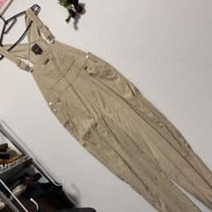 [良品] 古着 USED オーバーオール ベージュのサムネイル