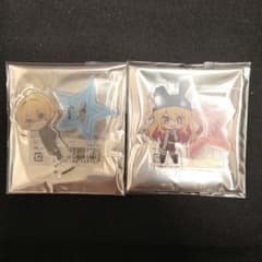 Oshi no Ko GiGO Rock ver. Chibi Acrylic Stand - Hoshino Aqua & Hoshino Ruby