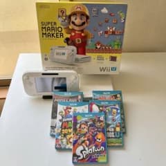 限定品｜希少】すぐ遊べるWiiU マリオメーカーセット＋人気ソフト5本