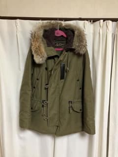 極美品　The Calee ミリタリージャケット リアルコヨーテファー 極美品 The Calee ミリタリージャケット リアルコヨーテファー - メルカリ