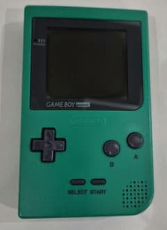 任天堂 GAME BOY pocket 本体 グリーンジャンク品希少のサムネイル