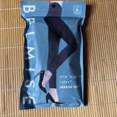 BELMISE slim leggings color+ MARINE NAVYのサムネイル