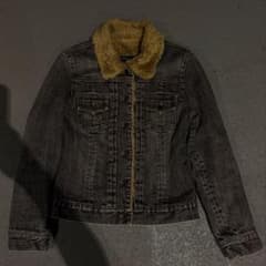 【Old GAP】短丈ボアデニムジャケットのサムネイル