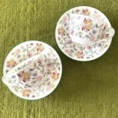 ミントン ハドンホール ティーカップ & ソーサー 2客セット - メルカリ
