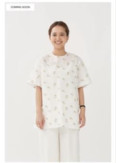 yori バックリボンブラウス　38 中古・古着通販】YORI (ヨリ) バックリボンブラウス ネイビー サイズ