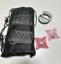 NARUTO疾風伝×BORUTO 忍里 リストバンド　ボルトサソリ手裏剣カードのサムネイル
