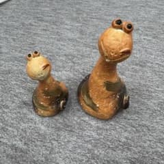 新品未使用品　陶器　へび　置物　２個セット 新品未使用品 陶器 へび 置物 2個セット | Mercari