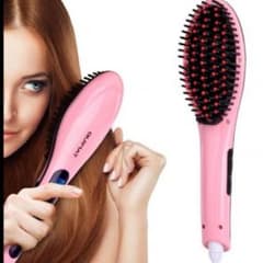 ☆液晶付き☆ストレートヘアブラシゼロダメージデジタルのサムネイル