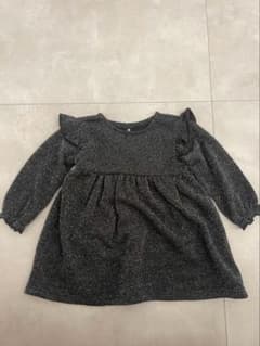 しまむら　黒ワンピースのサムネイル