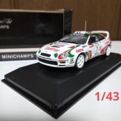 トヨタ セリカ GTフォー ST205 WRC 1/43 ミニチャンプス トヨタ セリカ GTフォー ST205 WRC 1/43 ミニチャンプス - メルカリ
