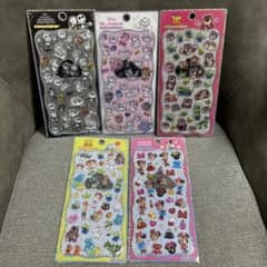 正規品 プチドロップステッカー 5点セットのサムネイル