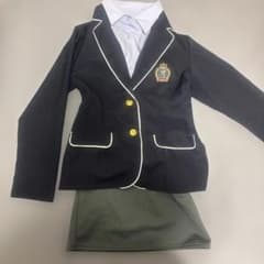 韓国風学生服 ブレザー 上下セット エンブレム付きのサムネイル