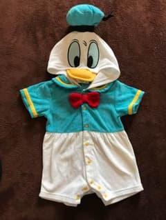 ドナルドなりきりロンパース70cmのサムネイル