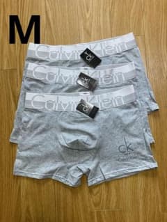 Calvin Klein ボクサーパンツ 3枚セット グレー Mサイズのサムネイル