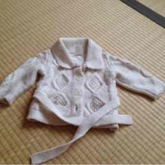 Yupimom様専用 白ニットカーディガンのサムネイル