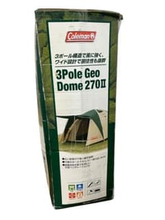 未使用品】Coleman 絶版 テント3ポールGeoDomeジオドーム270Ⅱ - メルカリ