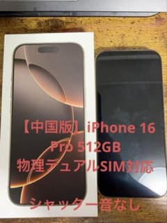 [중국판] iPhone 16 Pro 512GB 디저트 티타늄