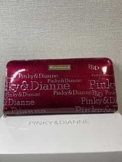 Pinky&Dianne 長財布 モノグラム エナメル ボルドー箱付きのサムネイル