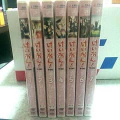 【送料込み】 けいおん！ DVD 一期１巻から7巻のサムネイル