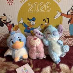 2026福袋】ディズニー ぬいぐるみ 3体セット - メルカリ