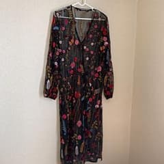 花柄 ロングワンピース ZARAのサムネイル