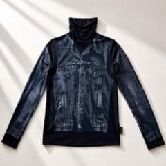 archive Jean Paul Gaultier デニム 転写 パワーネット - メルカリ