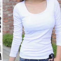 専用 長袖スリムTシャツ❁︎白のサムネイル