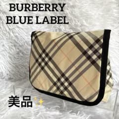 BURBERRY バーバリーブルーレーベル ミラー付きメイクポーチノバ