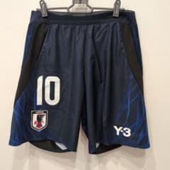Y-3 ネイビーショートパンツ 10番　Mサイズ Y-3 ネイビーショートパンツ 10番 Mサイズ - メルカリ
