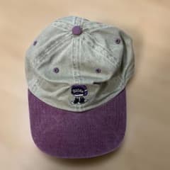 Bogen ベージュ/パープル キャップ　ベースボールキャップ　ビンテージのサムネイル