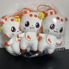 二尾の小狐 てnこ わくわくおでかけぬいぐるみ 3個セット