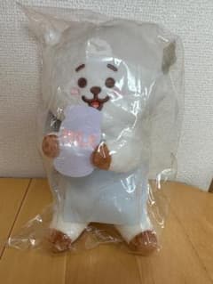 이치 반 쿠지 BT21 RJ 봉제 인형 화이트 B 상