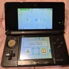 任天堂 Nintendo 3DS 本体 コスモブラック美品稼働確認済みのサムネイル