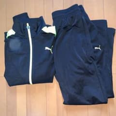 PUMA プーマ ジャージ上下　150 未使用に近いのサムネイル