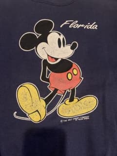 ミッキーマウスFlorida Made in USA スウェットシャツ