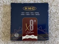 【新品】KMC X8 .99 Silver ミッシングリンク付きのサムネイル